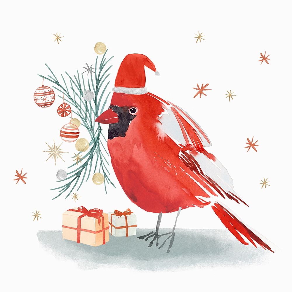 Red Cardinal II art print by PI Studio for $57.95 CAD