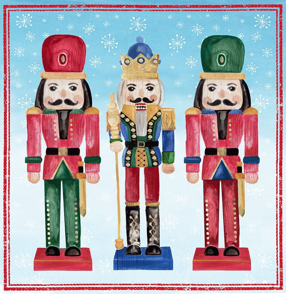 Three Nutcrackers II art print by PI Studio for $57.95 CAD