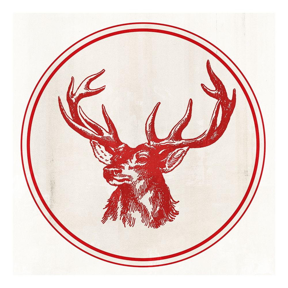 Reindeer Portrait art print by PI Studio for $57.95 CAD