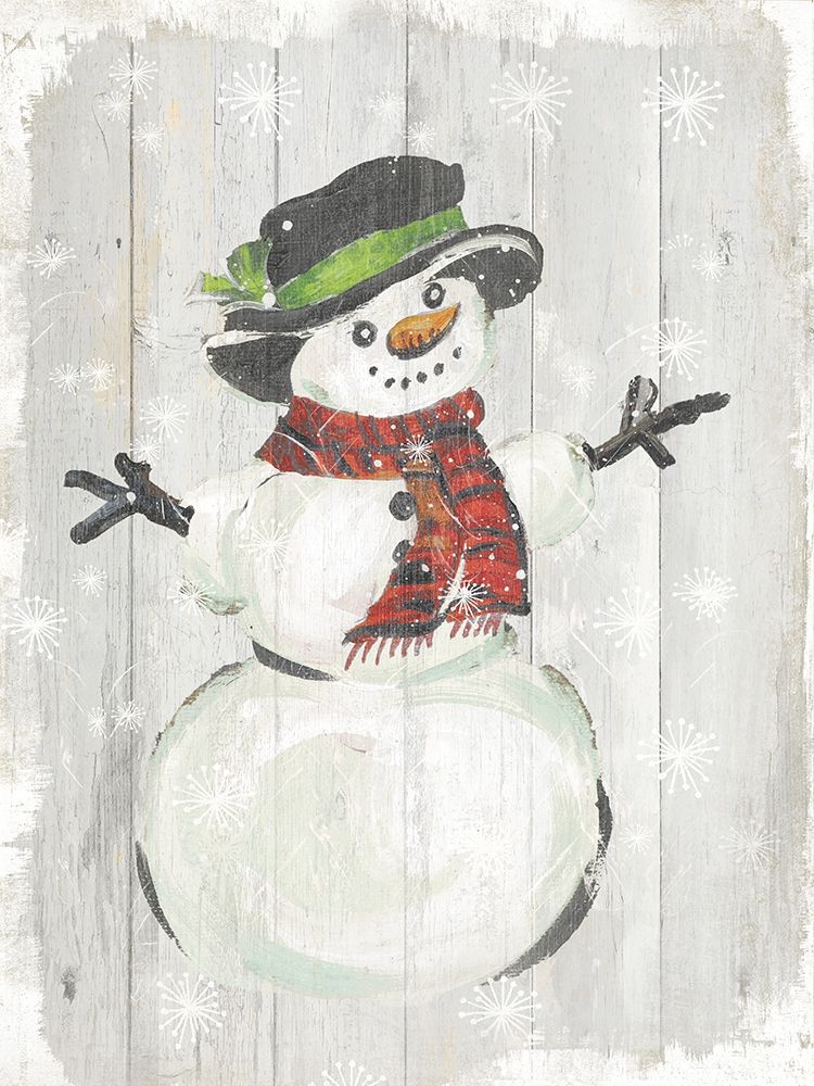Holiday Snowman art print by PI Studio for $57.95 CAD