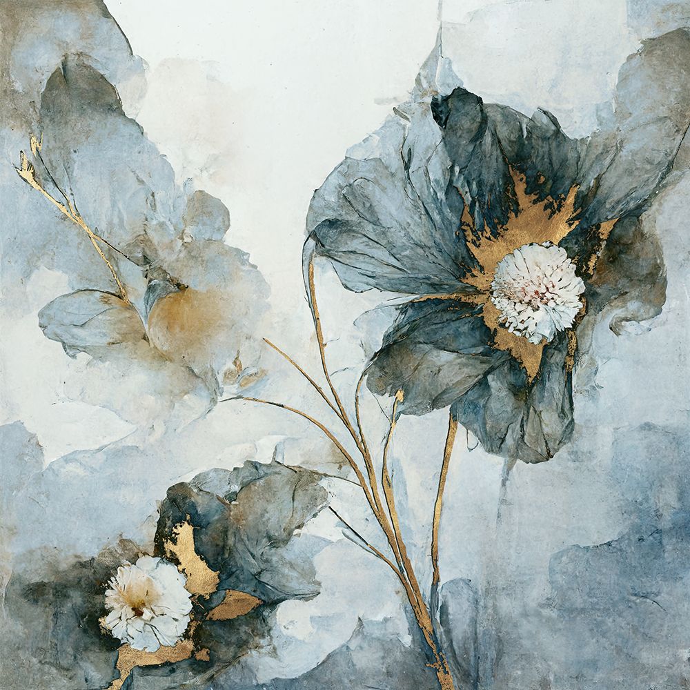 Rainy Day Blooms I art print by Leah Mclean for $57.95 CAD