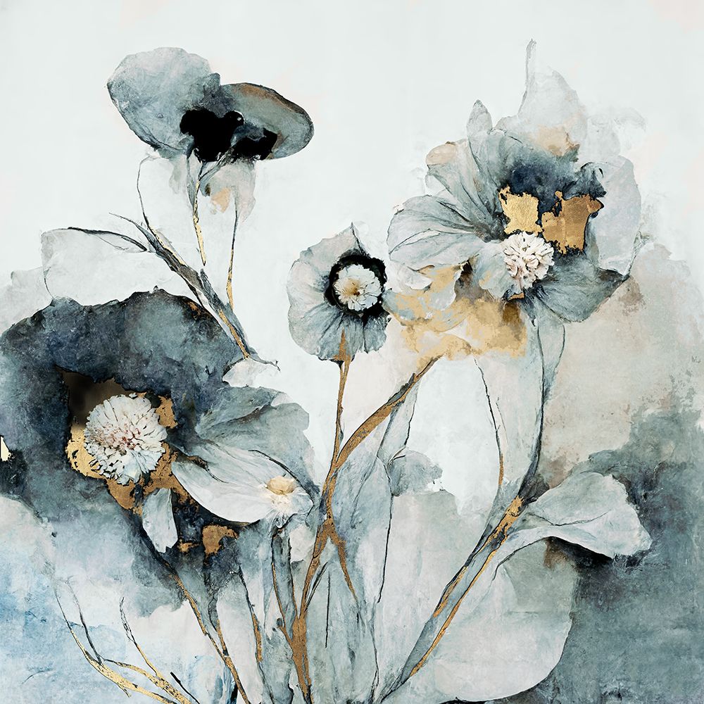 Rainy Day Blooms II art print by Leah Mclean for $57.95 CAD