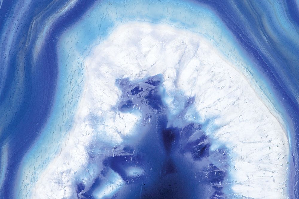 Blue Lace Agate I art print by Ryan Hartson-Weddle for $57.95 CAD
