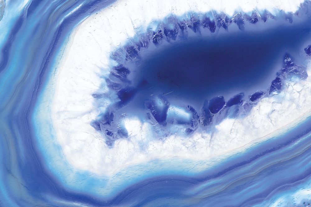 Blue Lace Agate II art print by Ryan Hartson-Weddle for $57.95 CAD