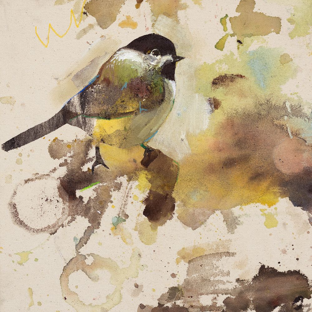 Yellow Wooland Bird art print by Daniel St Amant for $57.95 CAD