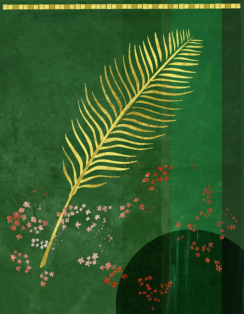 Lush Green Leaf art print by Aoibhne Hogan for $57.95 CAD