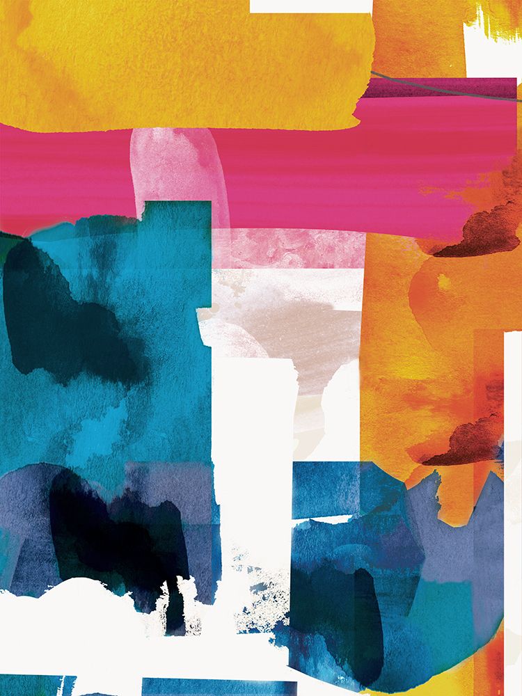 Rainbow Stroke II art print by Aoibhne Hogan for $57.95 CAD