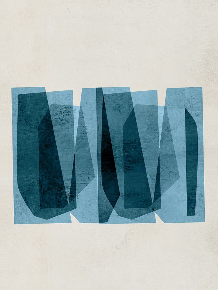 Bolds of Blue I art print by Aoibhne Hogan for $57.95 CAD