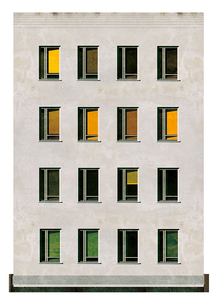 Eveing Street Life art print by Aoibhne Hogan for $57.95 CAD