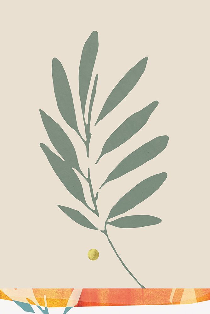Leaf and Sun on Canvas II art print by Aoibhne Hogan for $57.95 CAD