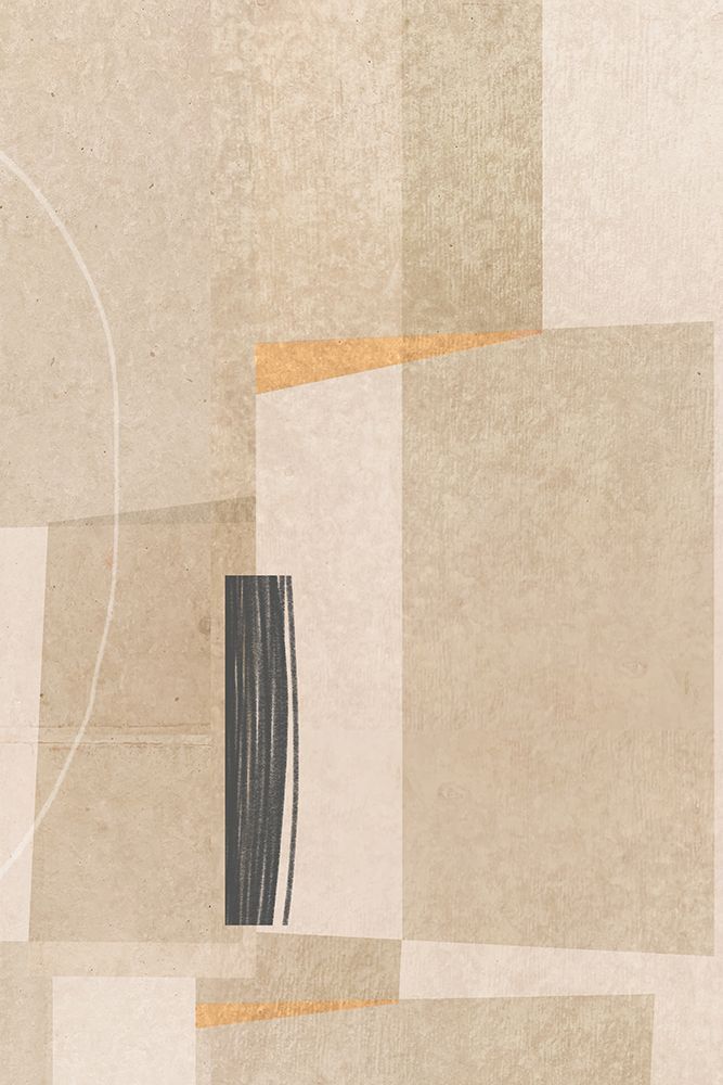 Geometric Harmony in Neutral Tones II art print by Aoibhne Hogan for $57.95 CAD