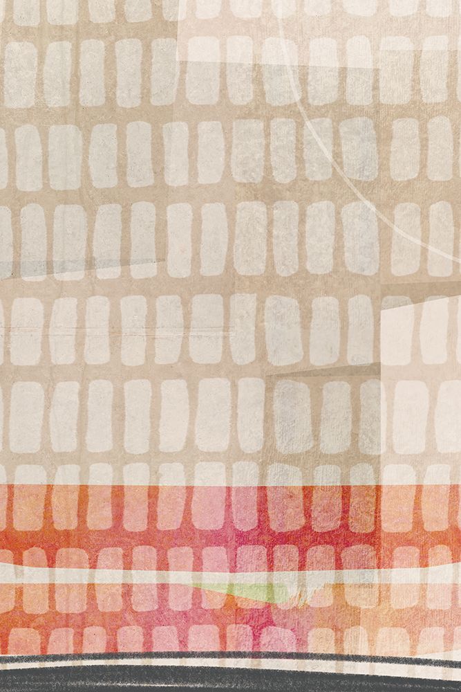 Geometric Patterns in Warm Tones I art print by Aoibhne Hogan for $57.95 CAD