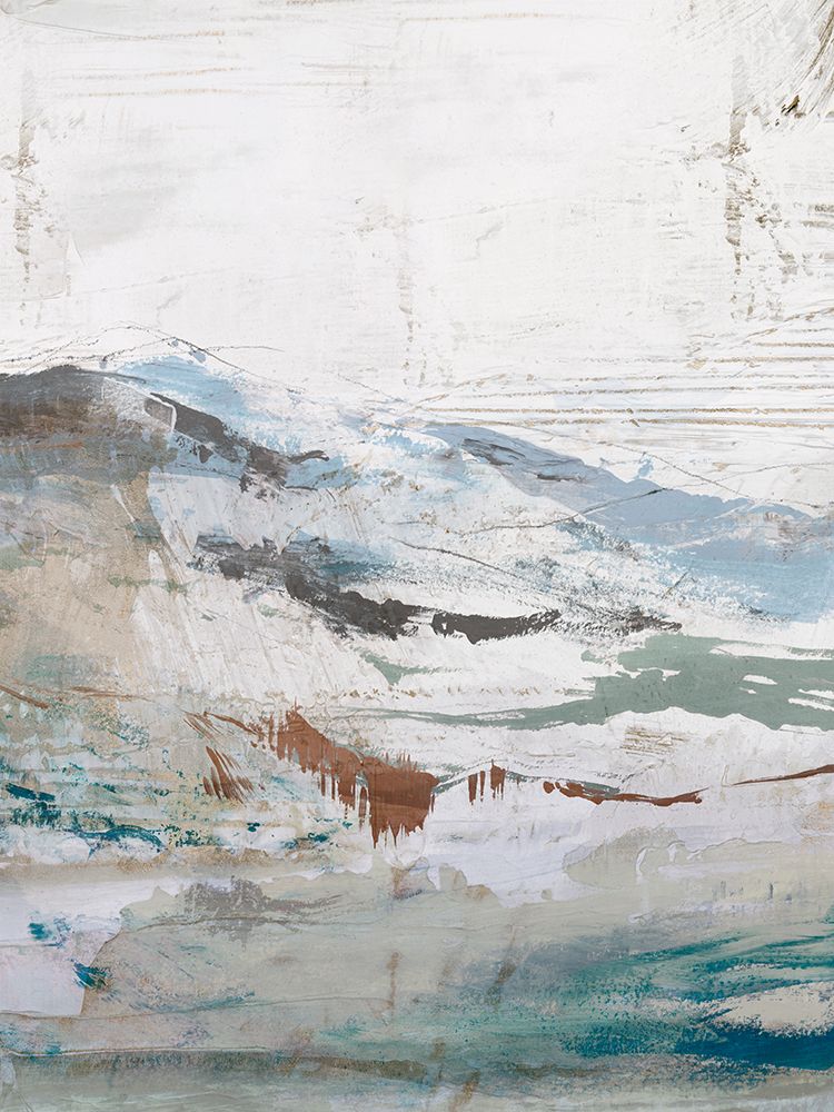 Blue Cliff II art print by Ian C for $57.95 CAD