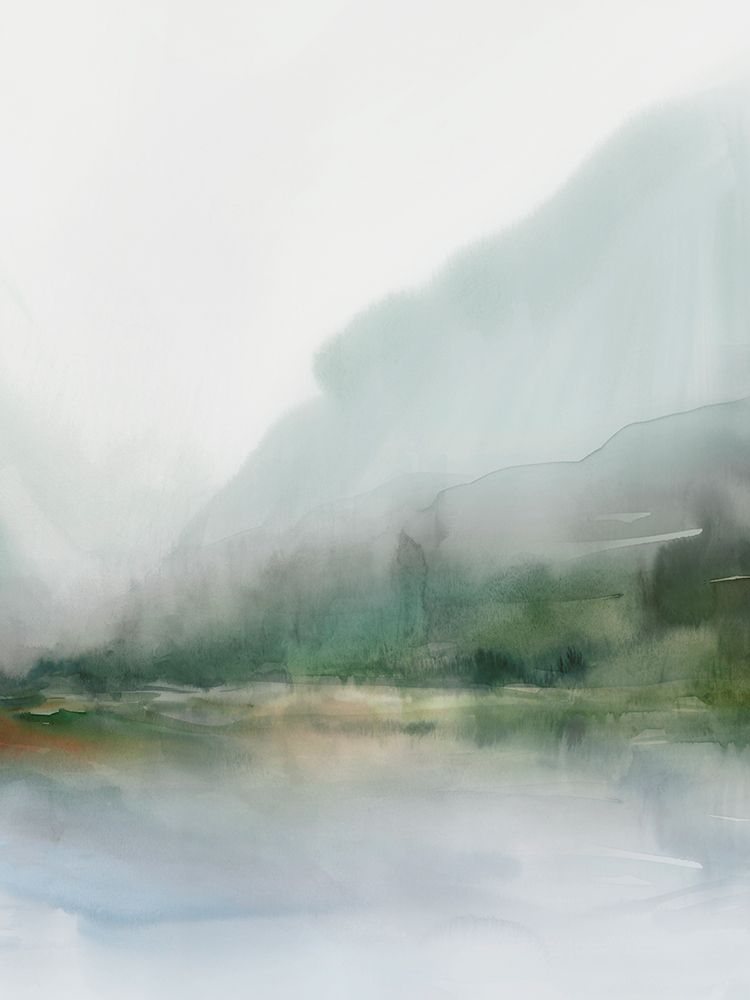 Sapphire Lake II art print by Ian C for $57.95 CAD