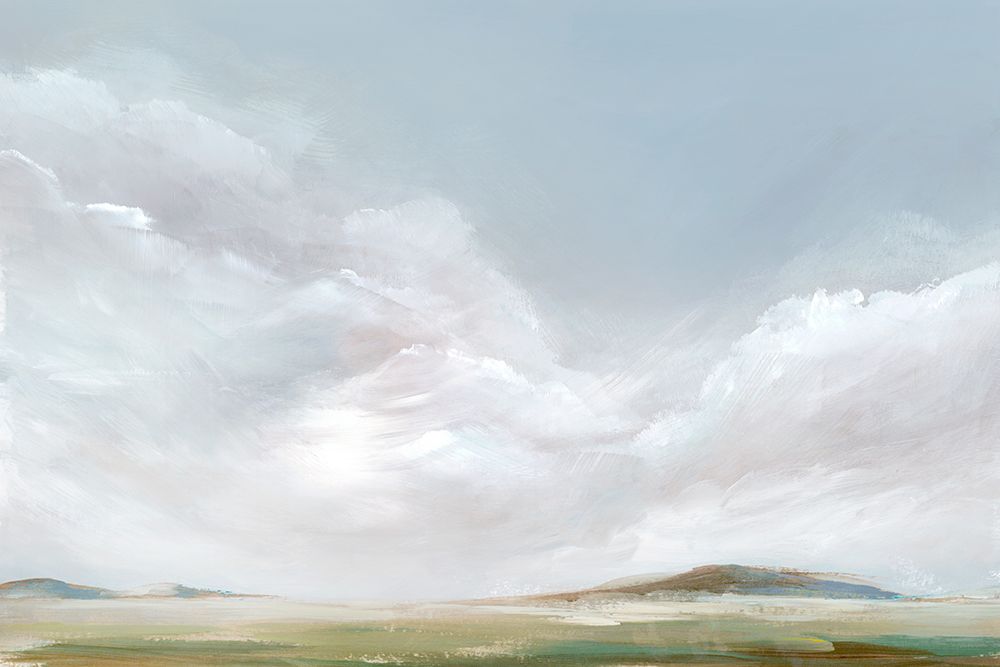 Rolling Pink Clouds art print by Ian C for $57.95 CAD