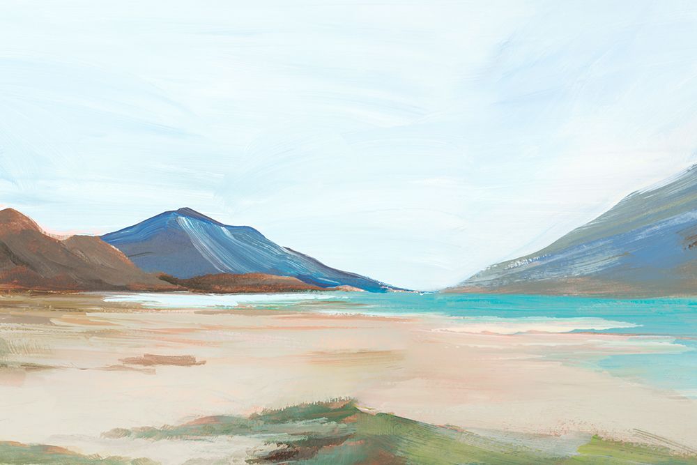 Sunny Beach Shore II art print by Ian C for $57.95 CAD