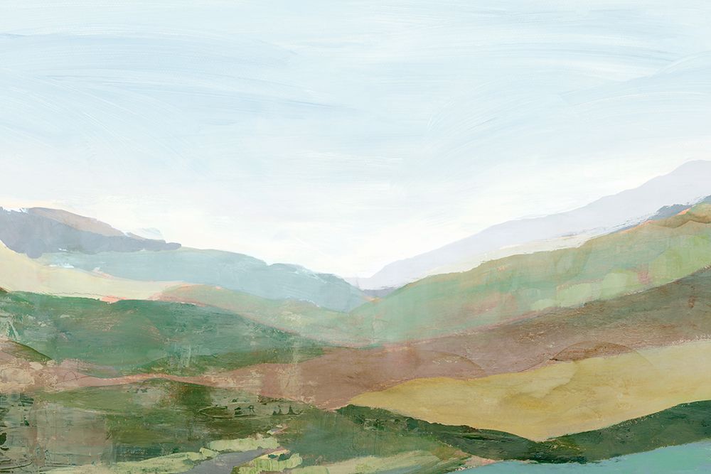 Colourful Plains I art print by Ian C for $57.95 CAD