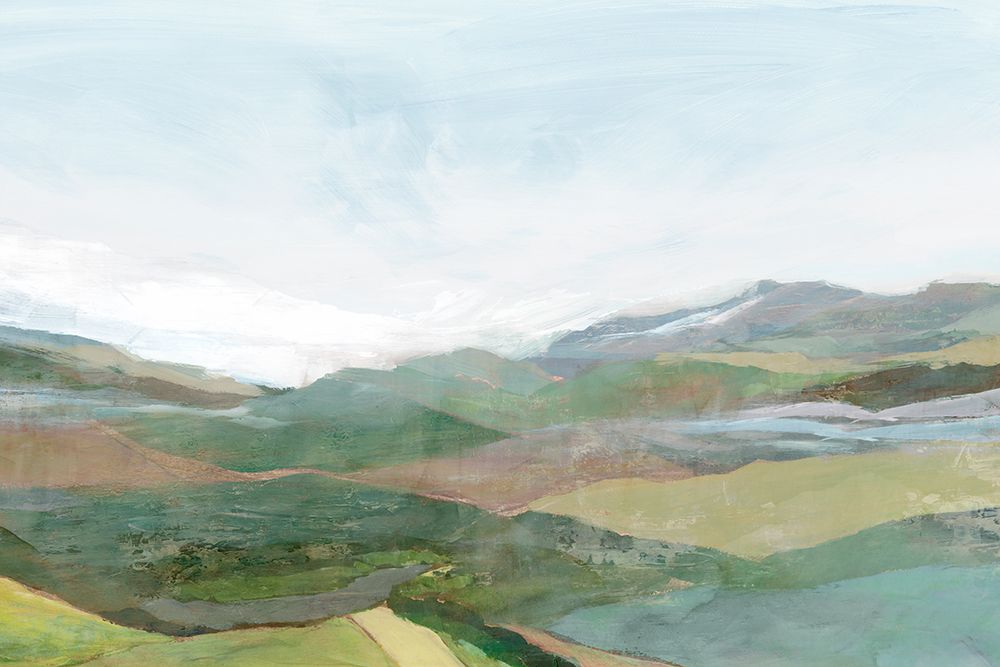Colourful Plains II art print by Ian C for $57.95 CAD