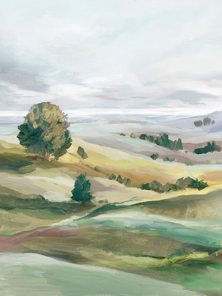 Green Pastures I art print by Ian C for $57.95 CAD