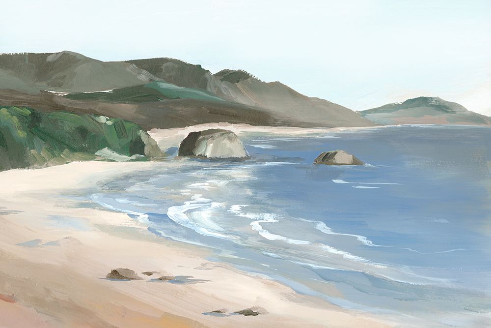 Ocean Breeze Walk art print by Ian C for $57.95 CAD