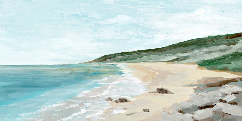 Exotic Beach art print by Ian C for $57.95 CAD