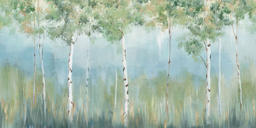 Peaceful Oasis art print by Ian C for $57.95 CAD