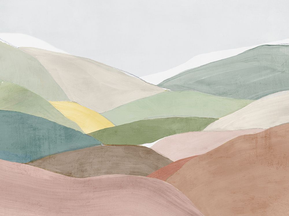 Overlapping Wsaves art print by Ian C for $57.95 CAD