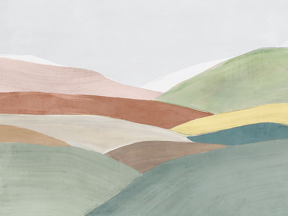 Pink Tidal Embrace art print by Ian C for $57.95 CAD
