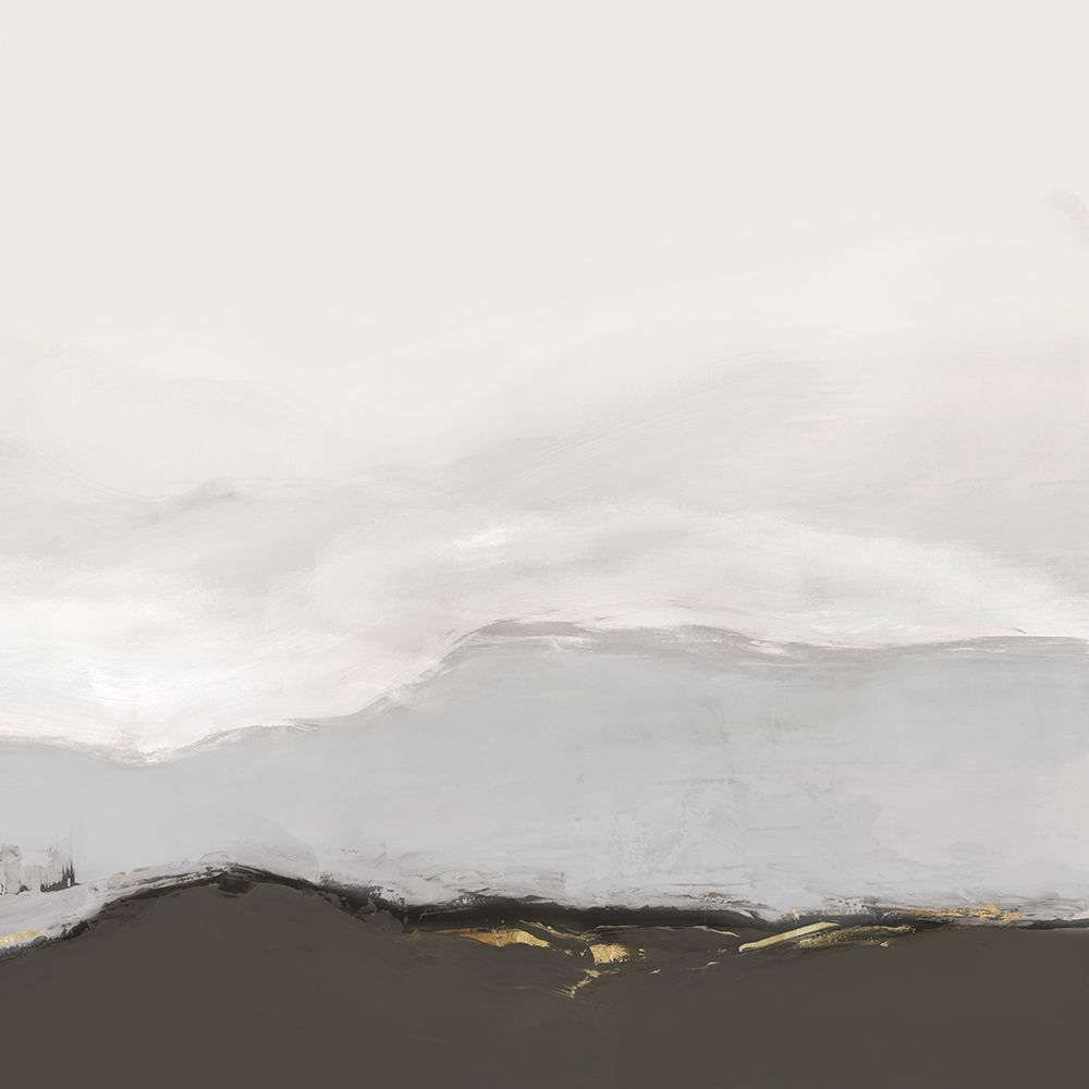 Soft Mountains Under Pale Sky art print by Ian C for $57.95 CAD