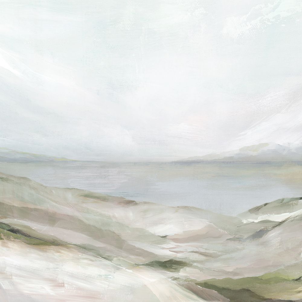Quiet Shore Under Muted Skies art print by Ian C for $57.95 CAD