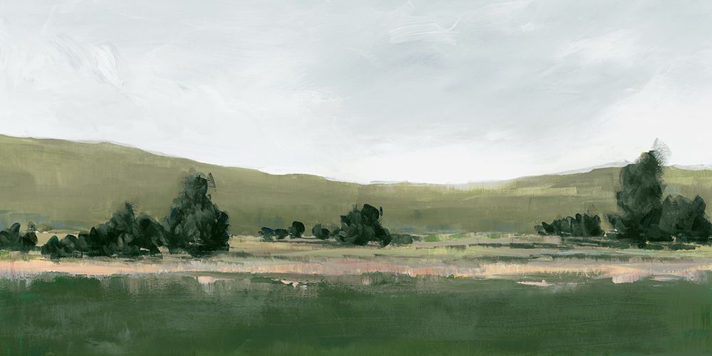 Quiet Meadow Under Soft Gray Sky art print by Ian C for $57.95 CAD