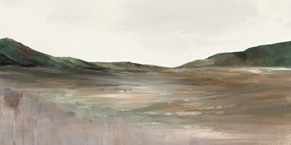Quiet Valley Under Soft Skies art print by Ian C for $57.95 CAD