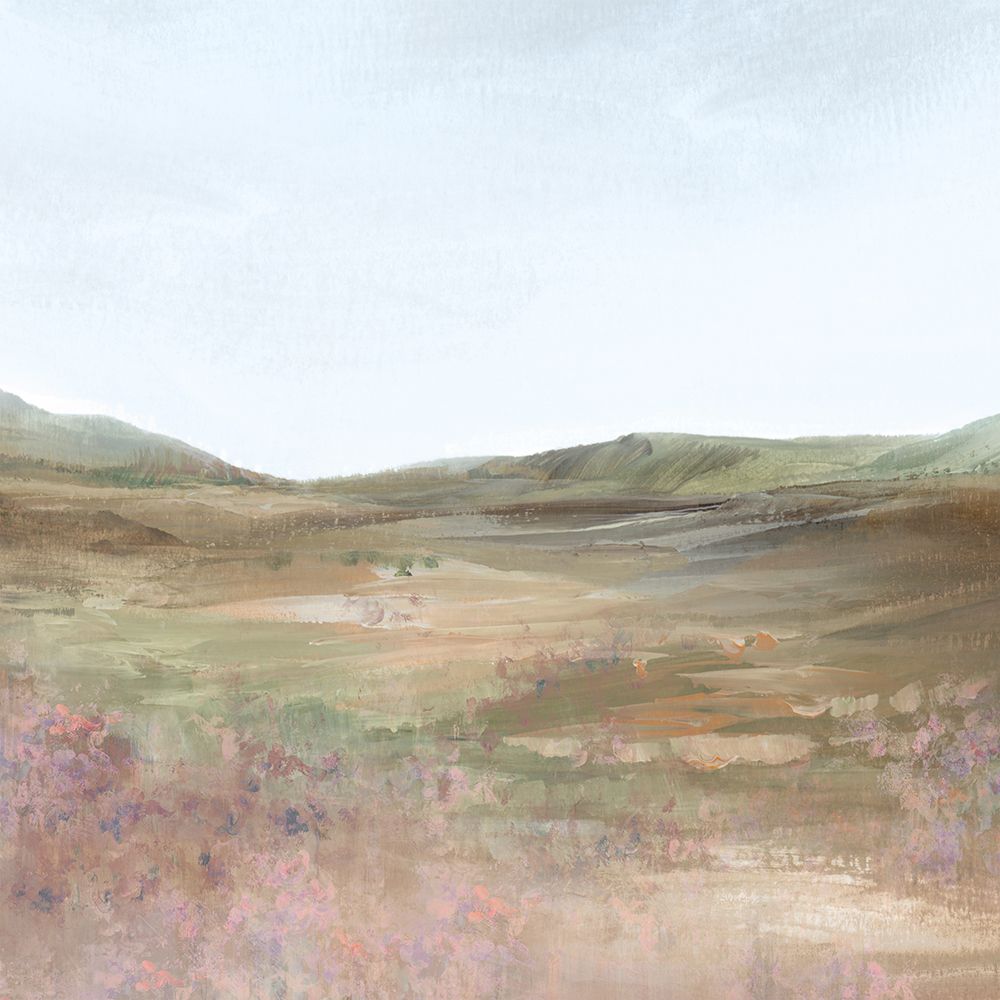 Soft Fields Beneath Gray Skies art print by Ian C for $57.95 CAD