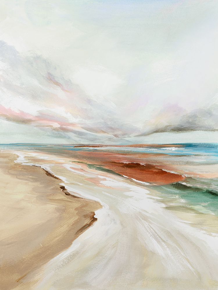 Serene Coastal Horizon art print by Ian C for $57.95 CAD