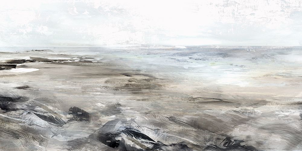 Expansive Misty Landscape art print by Ian C for $57.95 CAD