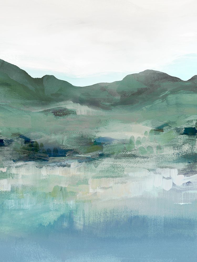 Mist Over Tranquil Hills I art print by Ian C for $57.95 CAD