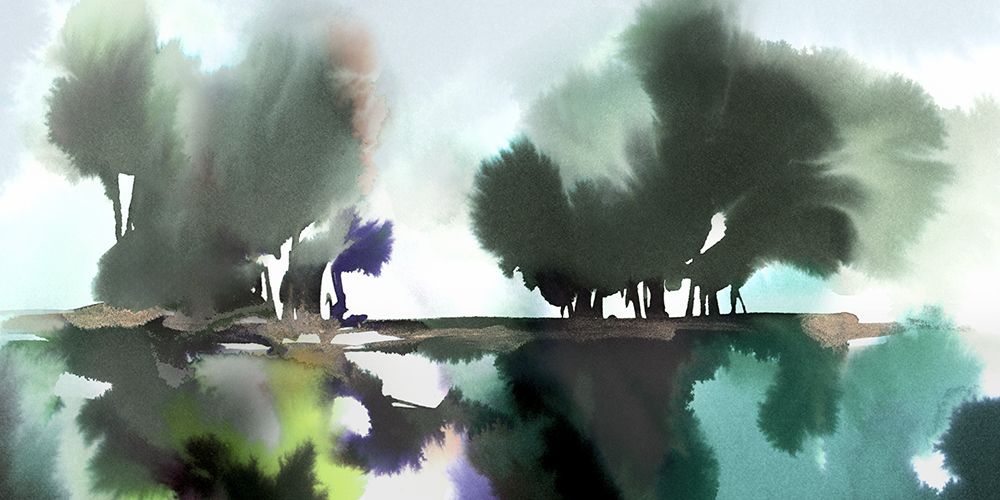 Verdant Drift I art print by Ian C for $57.95 CAD