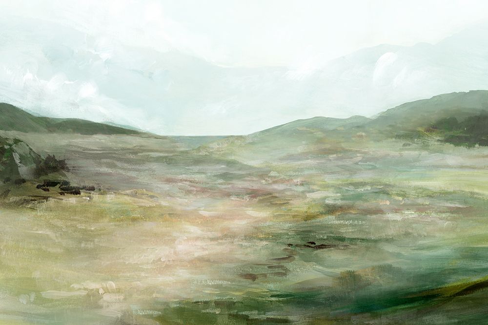 Tranquil Morning Landscape art print by Ian C for $57.95 CAD