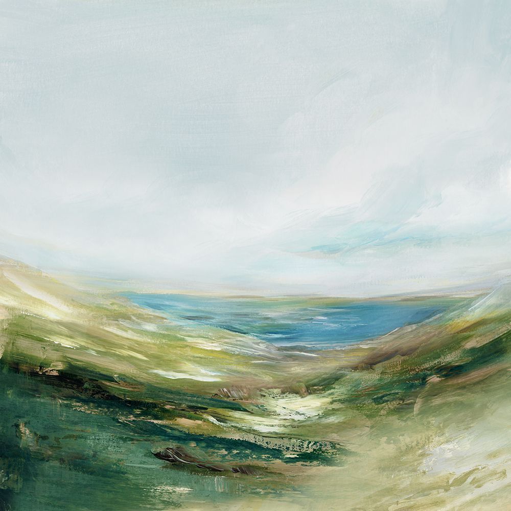 Tranquil Landscape Under Open Sky art print by Ian C for $57.95 CAD