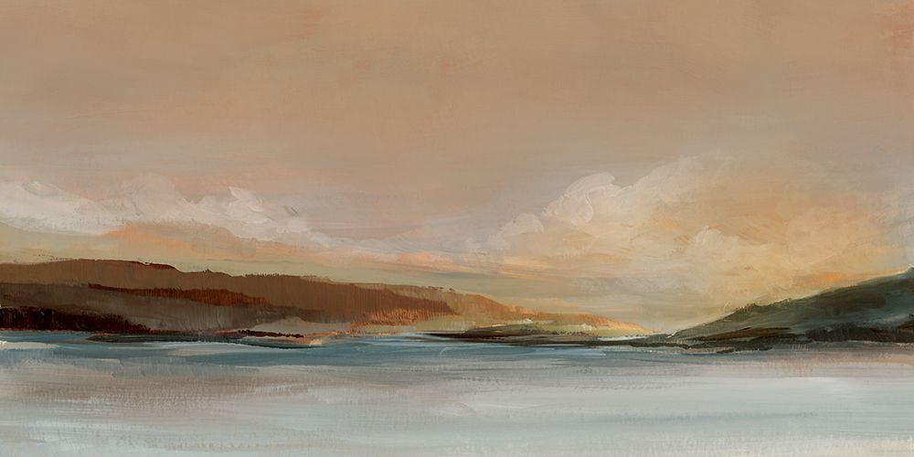 Serene Horizon Over Calm Waters art print by Ian C for $57.95 CAD