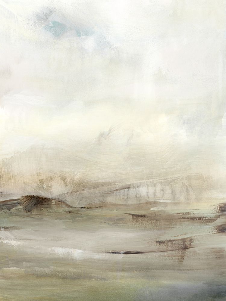 Misty Morning Landscape Serenity I art print by Ian C for $57.95 CAD