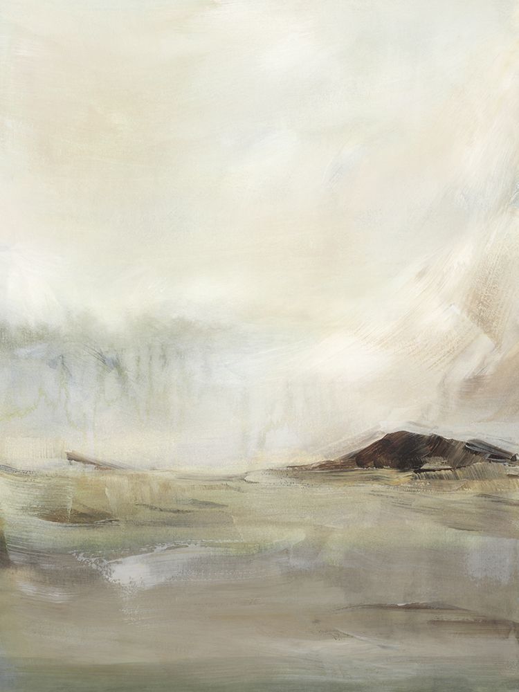 Misty Morning Landscape Serenity II art print by Ian C for $57.95 CAD