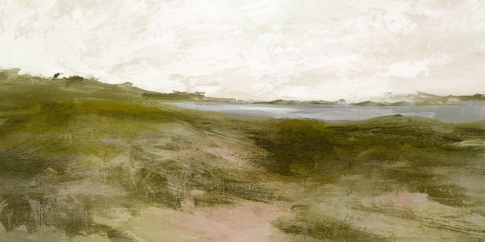 Expansive Green Landscape Horizon art print by Ian C for $57.95 CAD