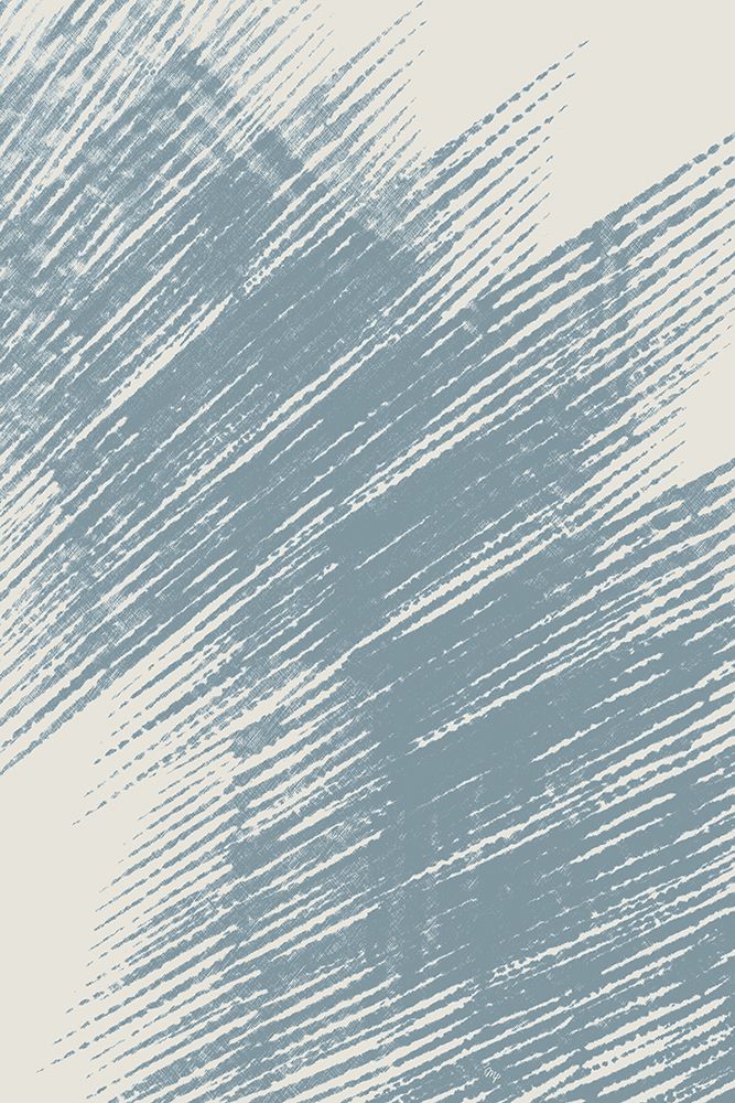 Diagonal Strokes in Soft Blue I art print by Martina Pavlova for $57.95 CAD