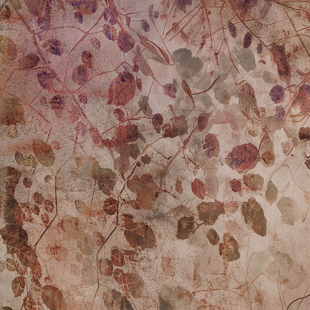 Muted Leaves in Autumn Haze art print by Jessica Valner for $57.95 CAD