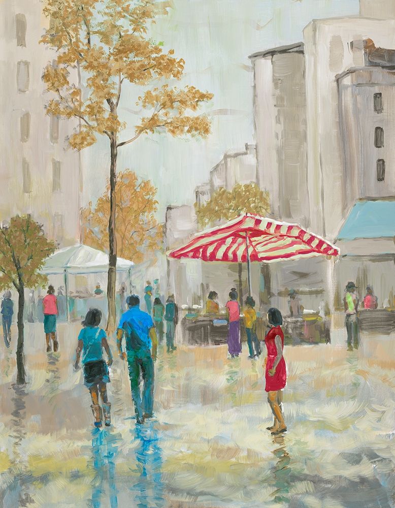 Small town girl art print by Julie Joy for $57.95 CAD