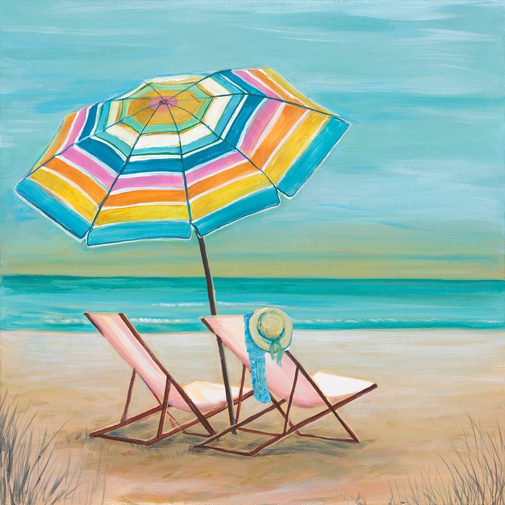 Two By The Sea II art print by Julie Joy for $57.95 CAD