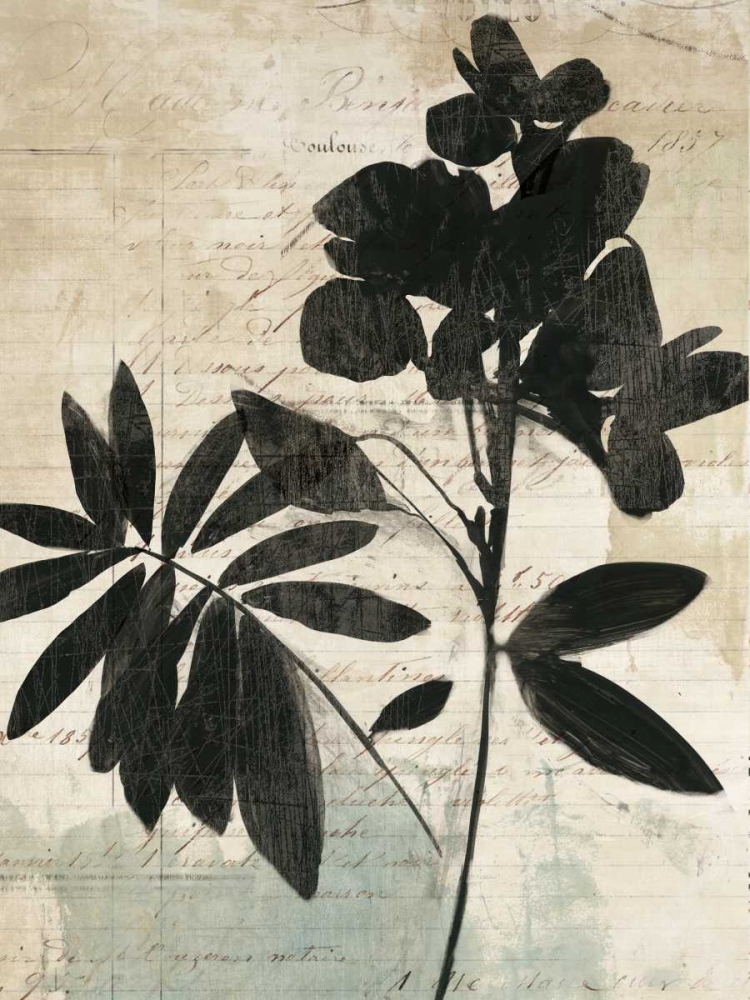 Inky Floral II art print by Asia Jensen for $57.95 CAD