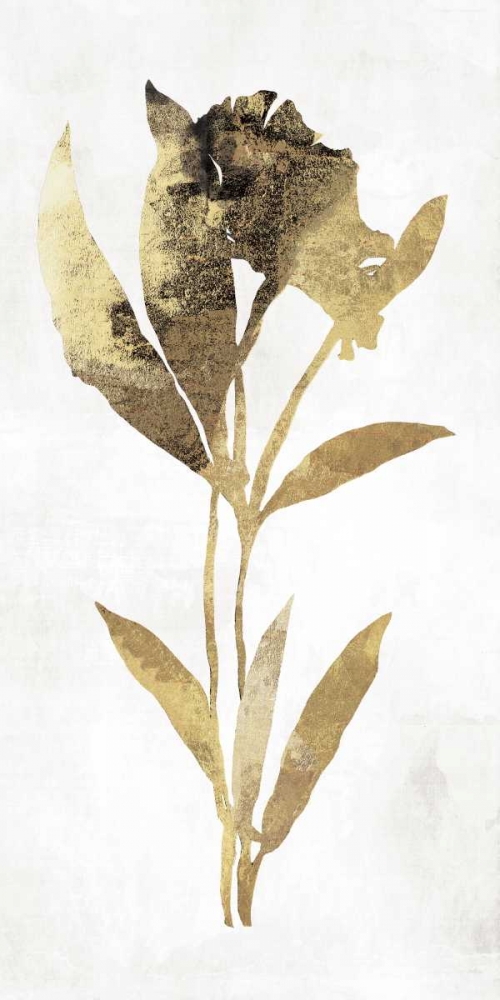 Gold Botanical III art print by Asia Jensen for $57.95 CAD