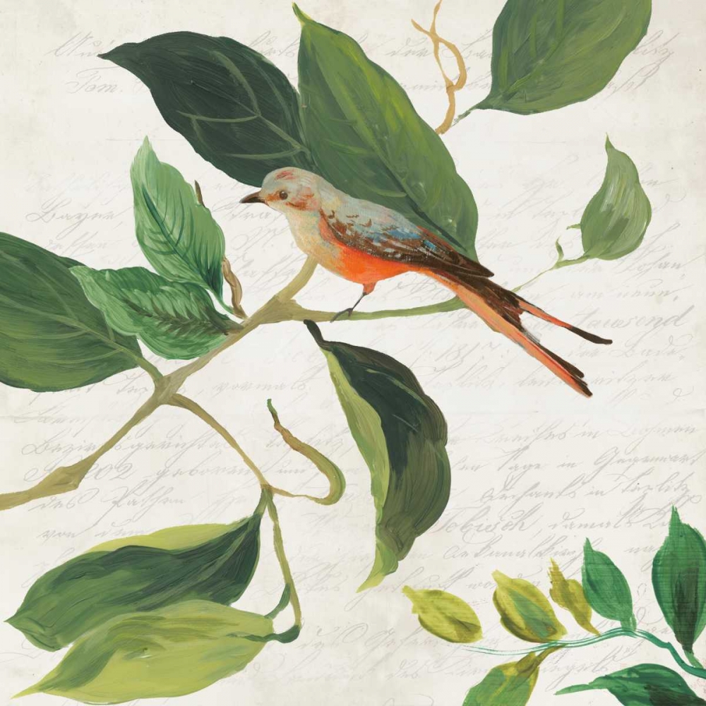 Singing Bird I art print by Asia Jensen for $57.95 CAD
